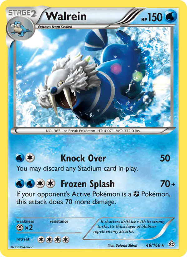 Carta Walrein 48/160 de Primal Clash
