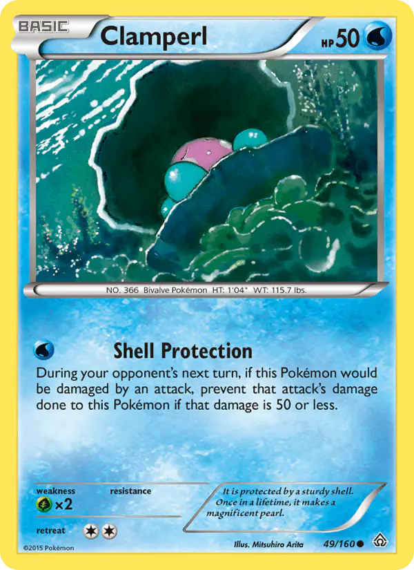 Carta Clamperl 49/160 de Primal Clash