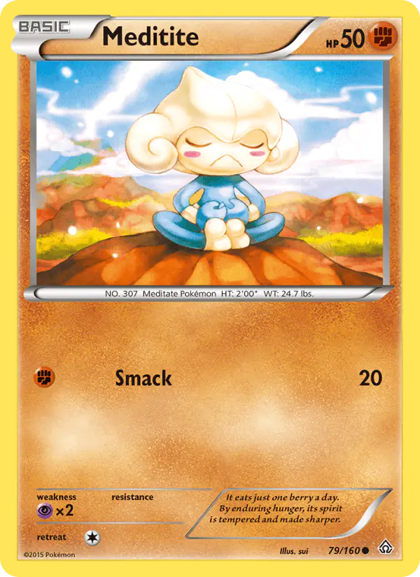 Carta Meditite 79/160 de Primal Clash