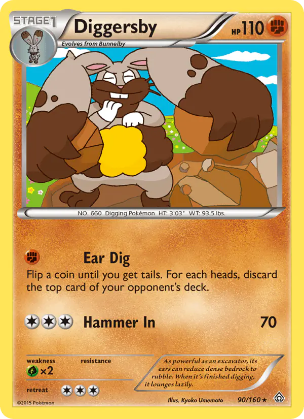 Carta Diggersby 90/160 de Primal Clash