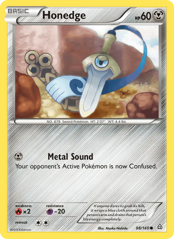 Carta Honedge 98/160 de Primal Clash