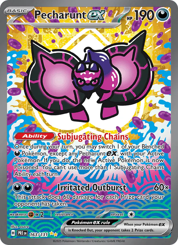Carta Pecharunt ex 163/131 de Prismatic Evolutions