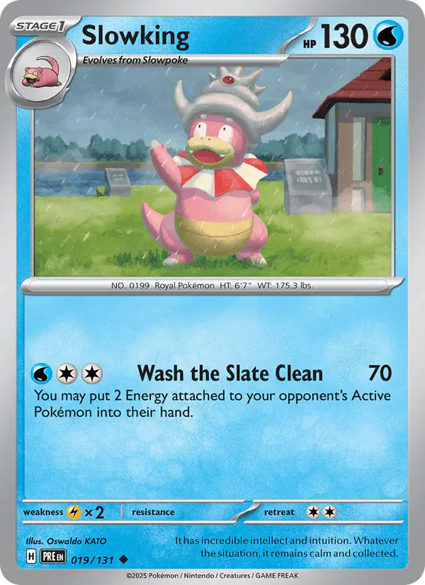 Carta Slowking 019/131 de Prismatic Evolutions