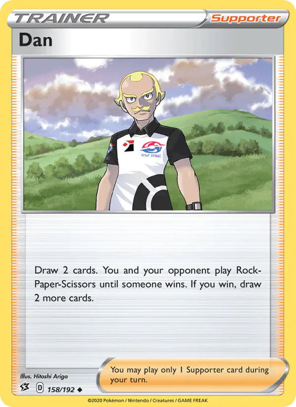Carta Dan 158/192 de Rebel Clash