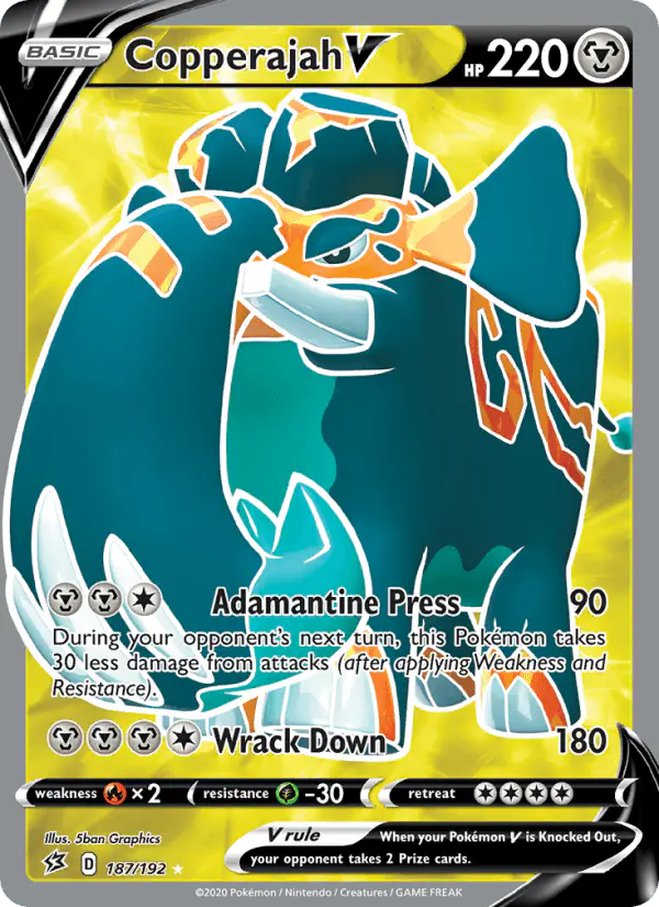 Carta Copperajah V 187/192 de Rebel Clash