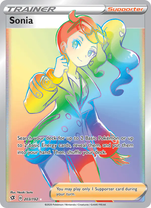Carta Sonia 203/192 de Rebel Clash