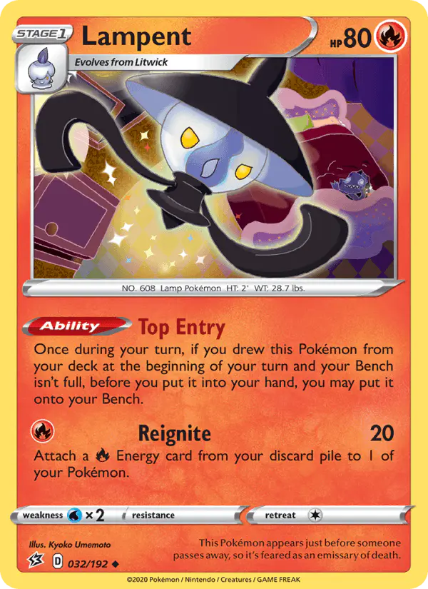 Carta Lampent 032/192 de Rebel Clash