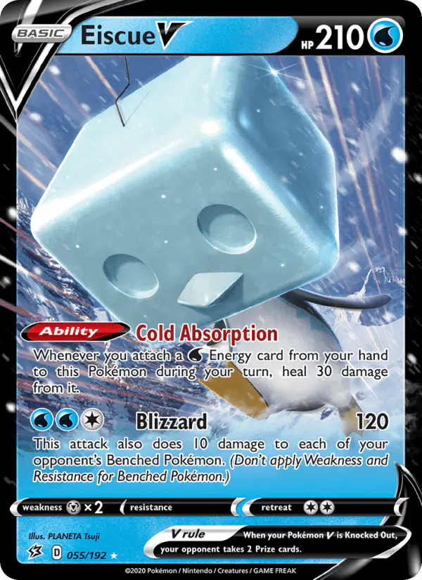 Carta Eiscue V 055/192 de Rebel Clash