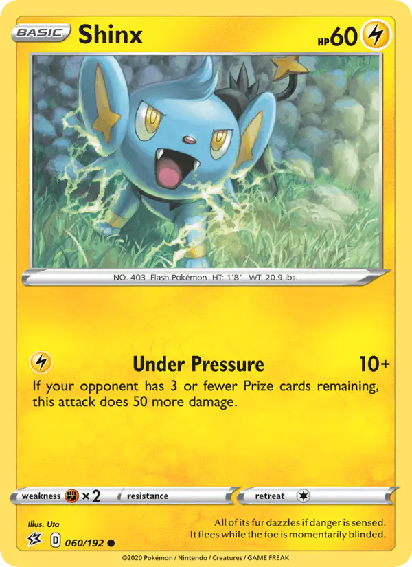 Carta Shinx 060/192 de Rebel Clash