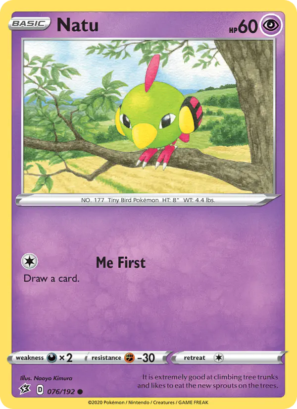Carta Natu 076/192 de Rebel Clash
