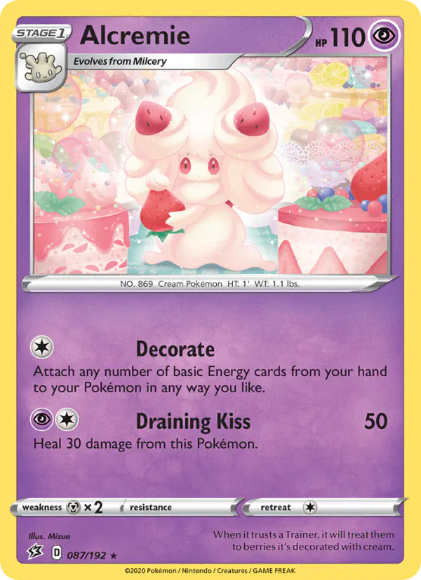 Carta Alcremie 087/192 de Rebel Clash
