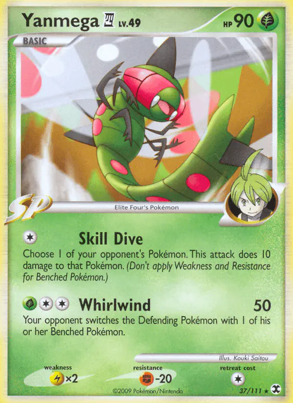 Carta Yanmega E4 37/111 de Rising Rivals