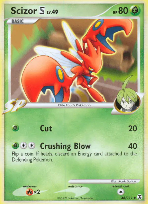 Carta Scizor E4 48/111 de Rising Rivals