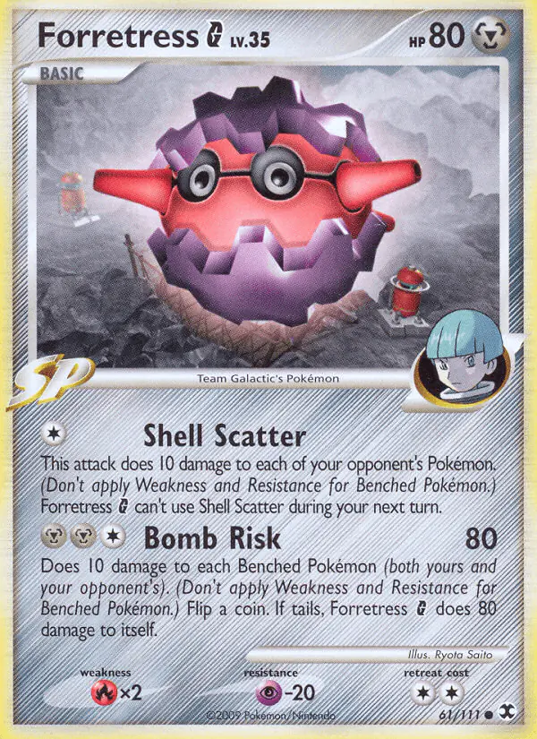 Carta Forretress G 61/111 de Rising Rivals