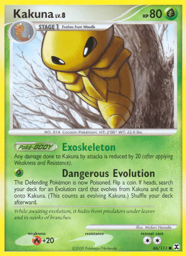 Carta Kakuna 66/111 de Rising Rivals