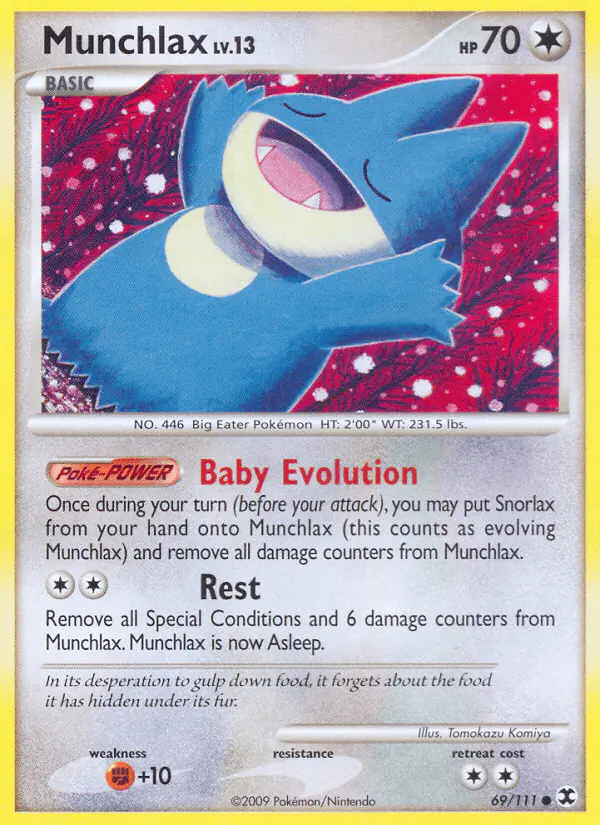 Carta Munchlax 69/111 de Rising Rivals