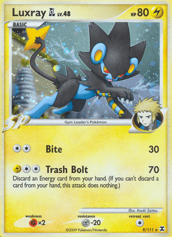 Carta Luxray GL 9/111 de Rising Rivals