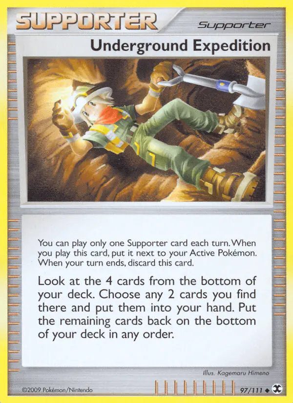 Carta Underground Expedition 97/111 de Rising Rivals