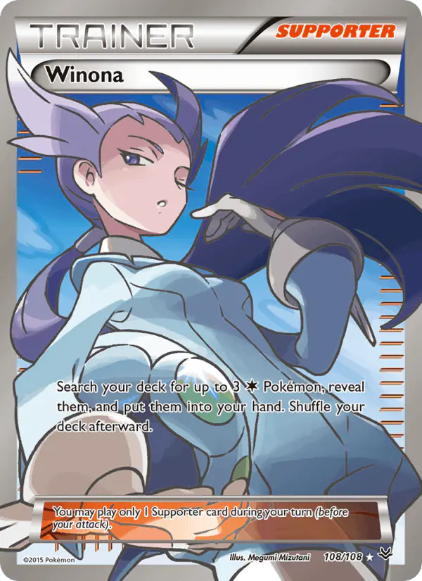 Carta Winona 108/108 de Roaring Skies