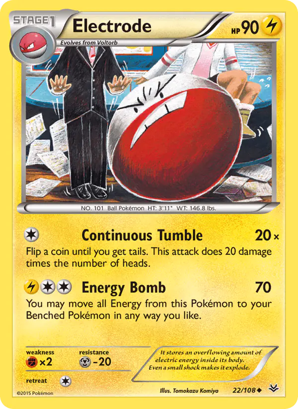 Carta Electrode 22/108 de Roaring Skies