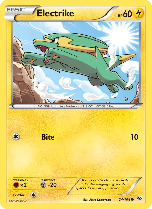 Carta Electrike 24/108 de Roaring Skies