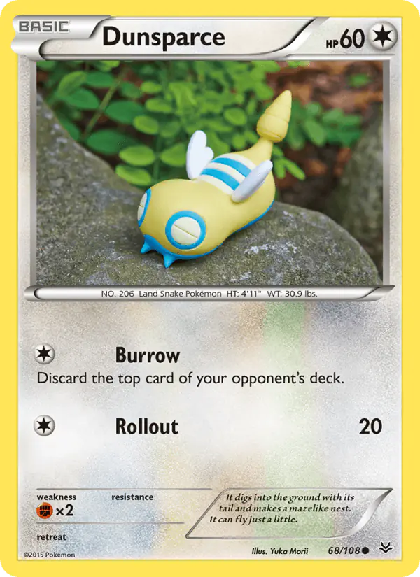 Carta Dunsparce 68/108 de Roaring Skies