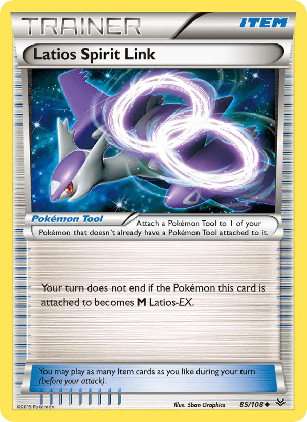 Carta Latios Spirit Link 85/108 de Roaring Skies