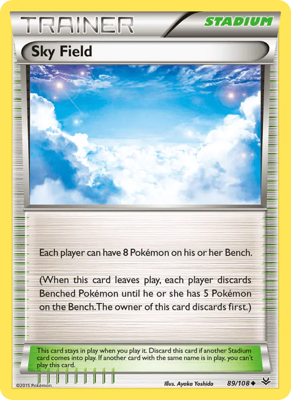 Carta Sky Field 89/108 de Roaring Skies