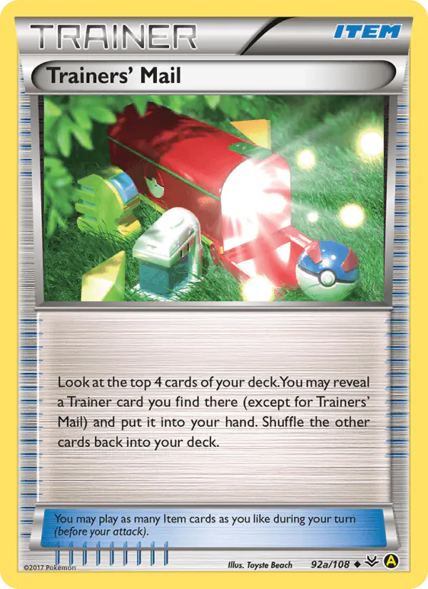 Carta Trainers' Mail 92/108 de Roaring Skies