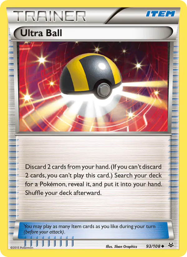 Carta Ultra Ball 93/108 de Roaring Skies