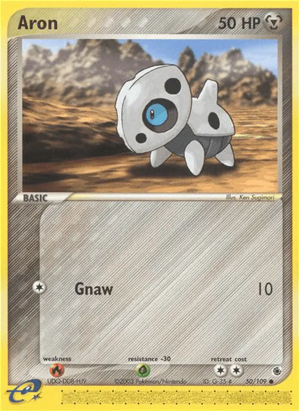 Carta Aron 50/109 de Ruby & Sapphire