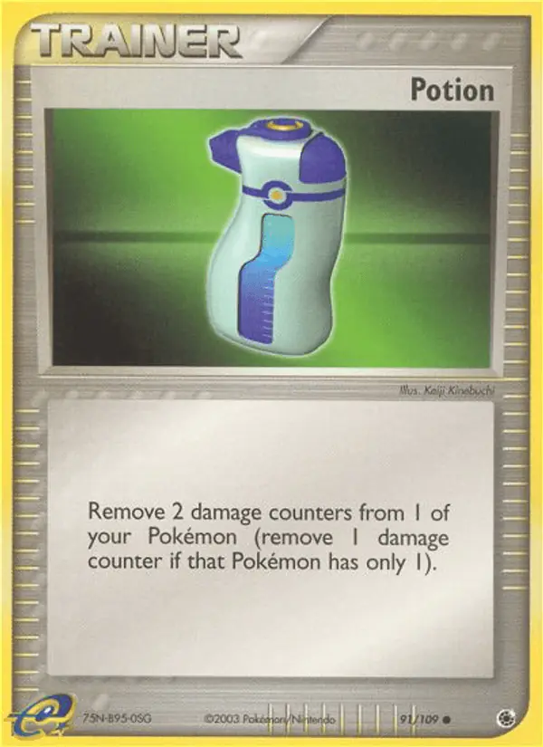 Carta Potion 91/109 de Ruby & Sapphire