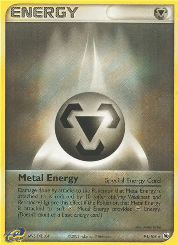 Carta Metal Energy 94/109 de Ruby & Sapphire