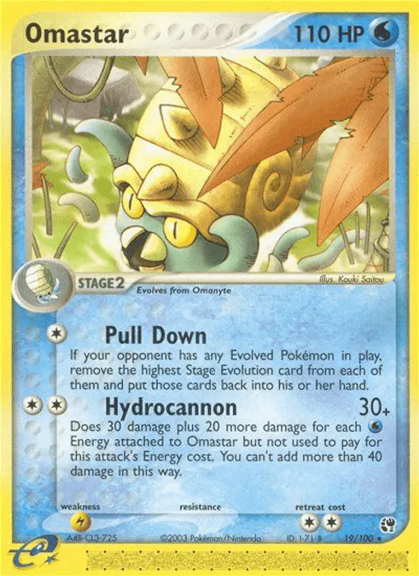 Carta Omastar 19/100 de Sandstorm