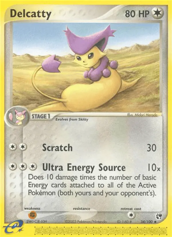 Carta Delcatty 34/100 de Sandstorm