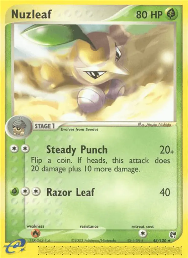 Carta Nuzleaf 48/100 de Sandstorm