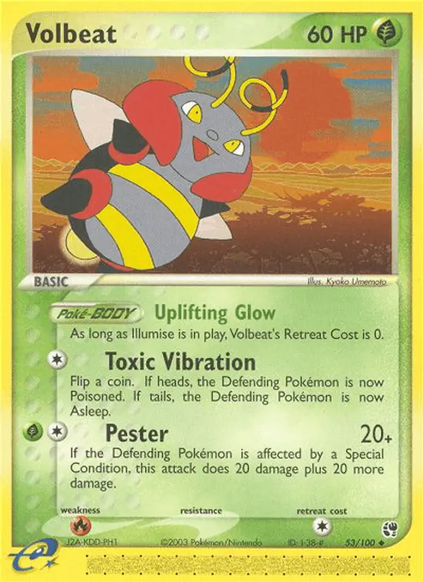 Carta Volbeat 53/100 de Sandstorm