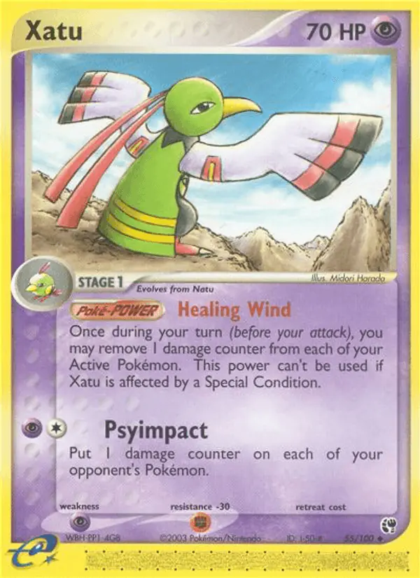Carta Xatu 55/100 de Sandstorm