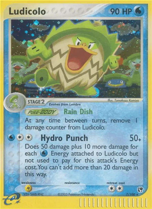 Carta Ludicolo 7/100 de Sandstorm