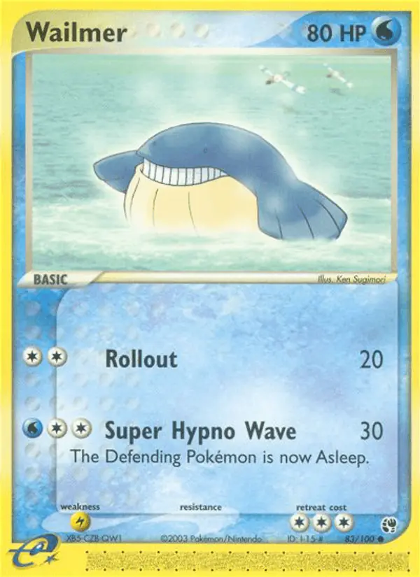 Carta Wailmer 83/100 de Sandstorm