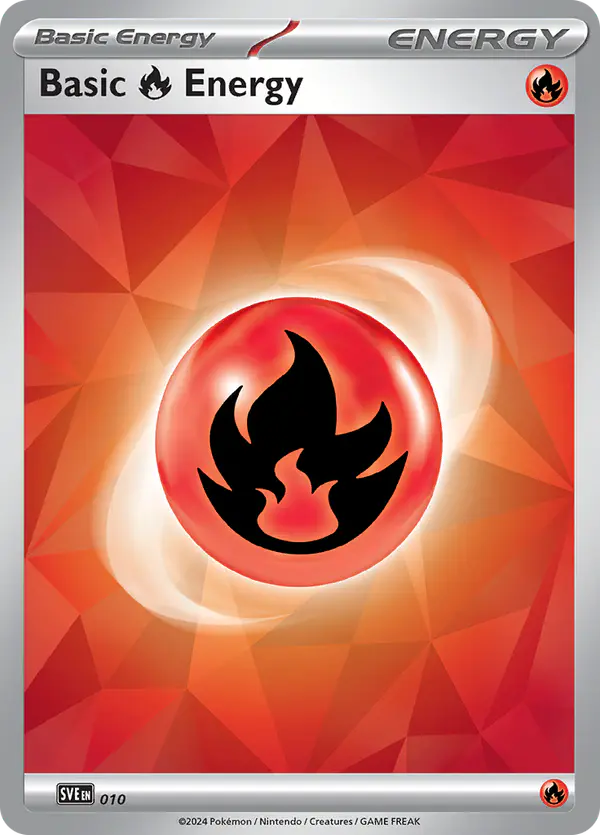 Carta Fire Energy 010/024 de Scarlet & Violet Energy