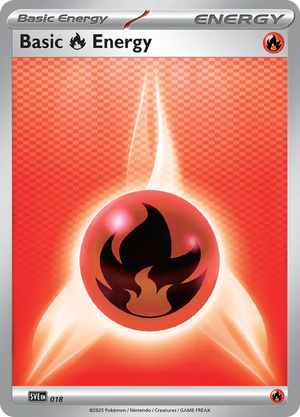 Carta Fire Energy 018/024 de Scarlet & Violet Energy