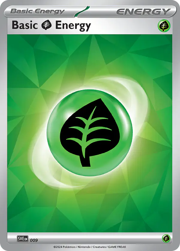 Carta Grass Energy 009/024 de Scarlet & Violet Energy