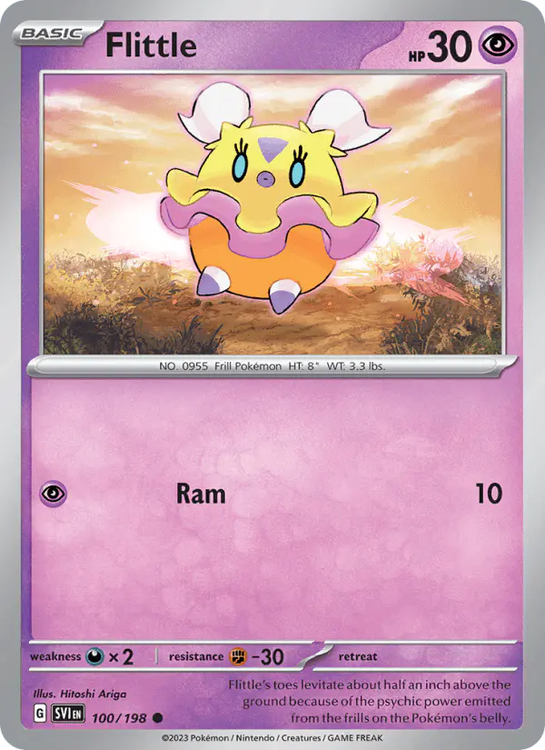 Carta Flittle 100/198 de Scarlet & Violet