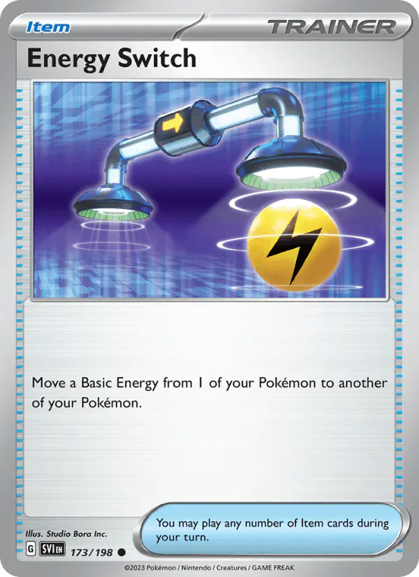 Carta Energy Switch 173/198 de Scarlet & Violet