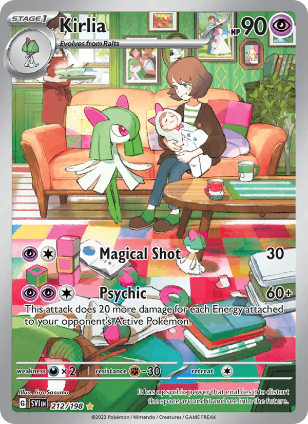 Carta Kirlia 212/198 de Scarlet & Violet