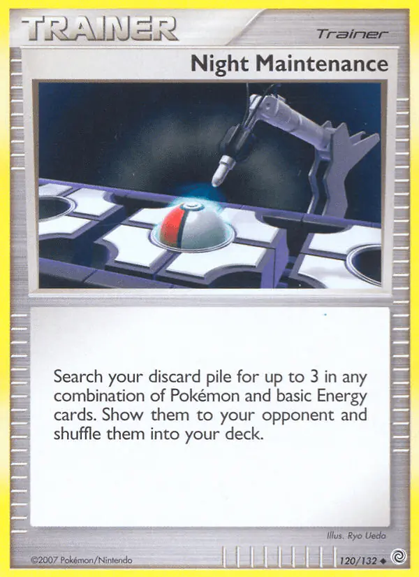 Carta Night Maintenance 120/132 de Secret Wonders