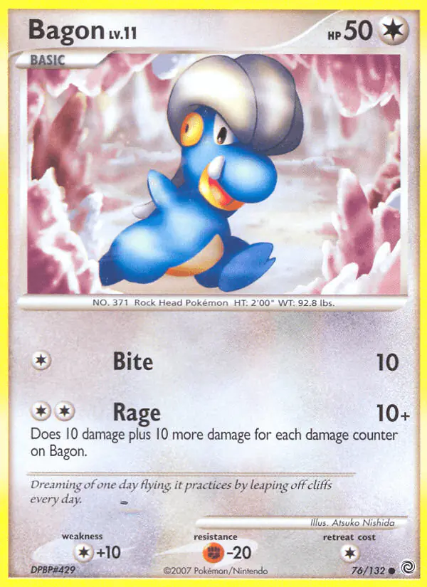 Carta Bagon 76/132 de Secret Wonders