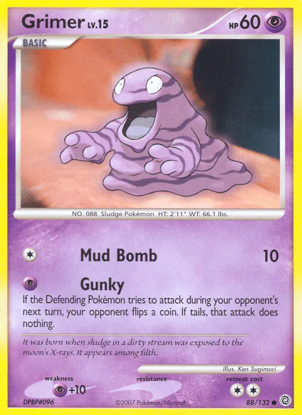 Carta Grimer 88/132 de Secret Wonders