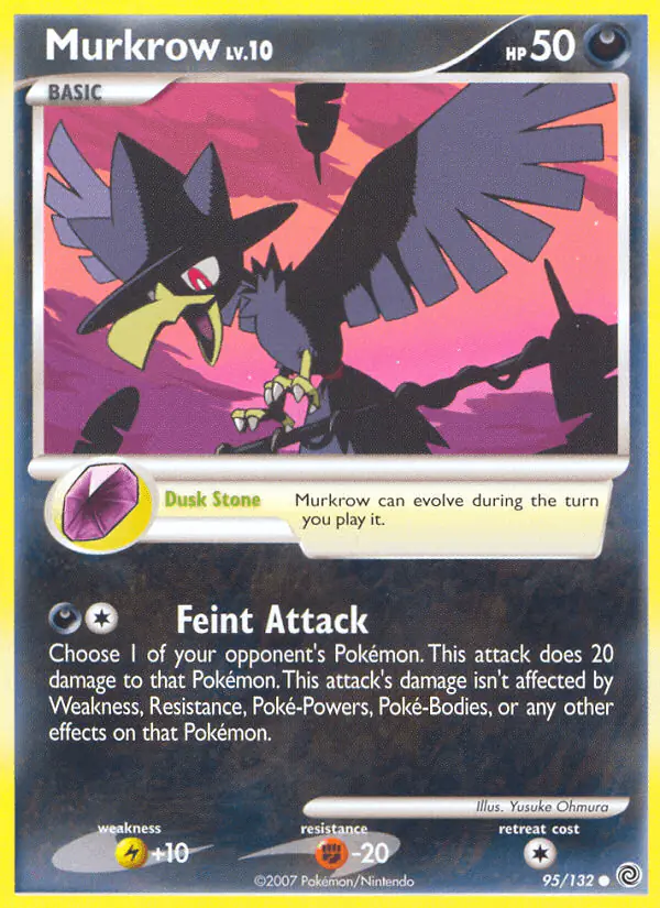Carta Murkrow 95/132 de Secret Wonders